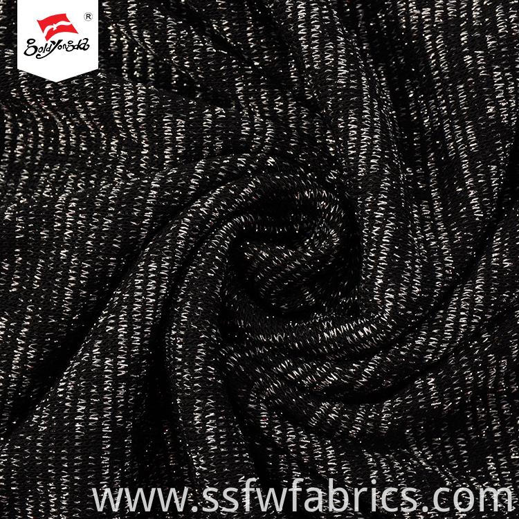 Luxury Silver Polyester Fabric Wholesale